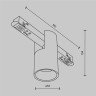 Трековый светильник MAYTONI ALFA TR122-2-7W3K-B